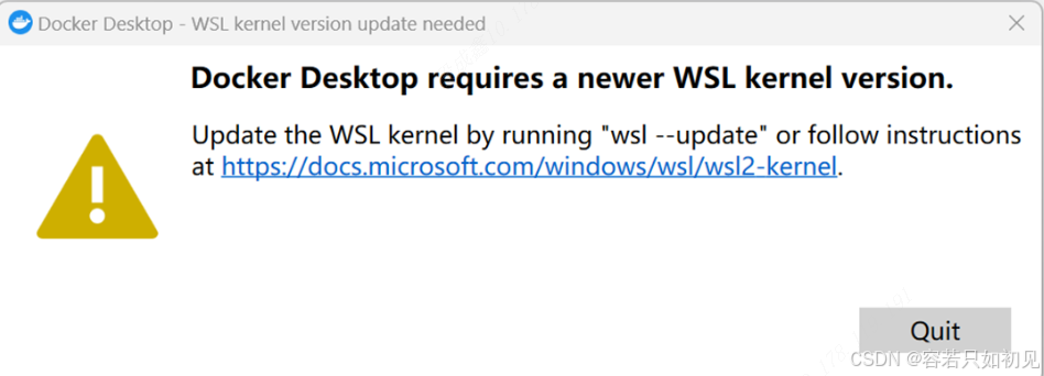 环境搭建-Windows系统搭建Docker
