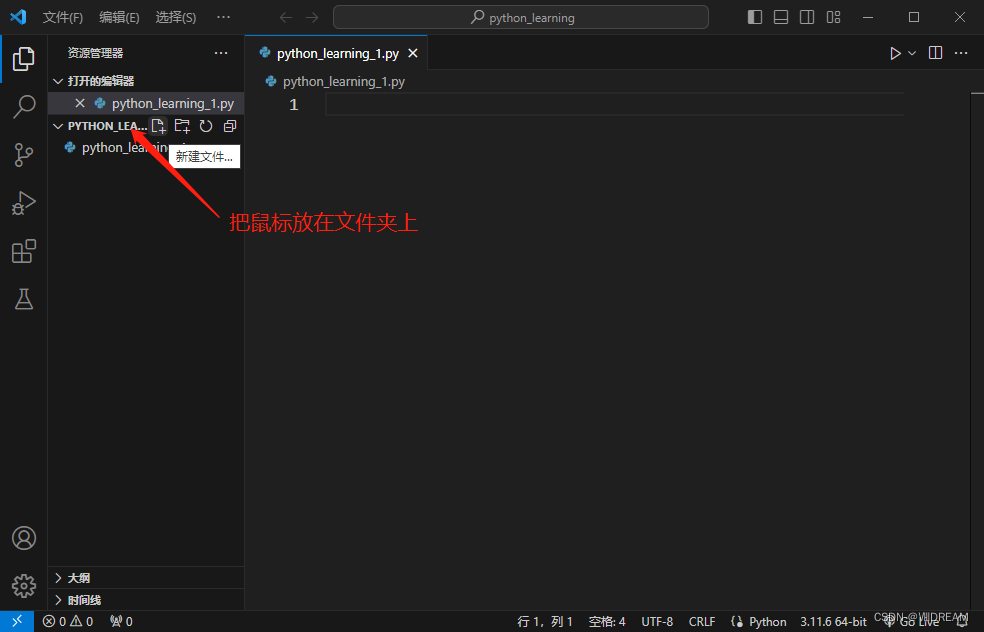 「Python入门」vscode创建/运行python文件教程