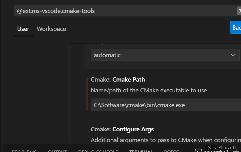 vscode的配置cmake遇到的问题