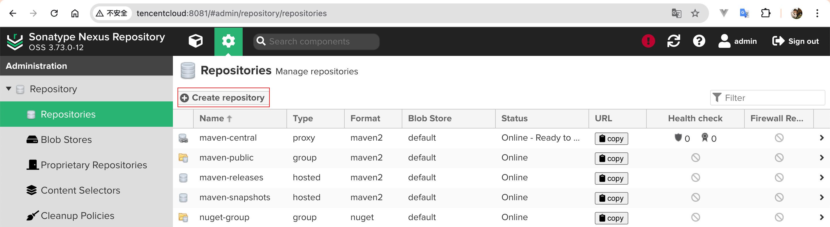 使用 Docker 安装 Maven 私服 Nexus3