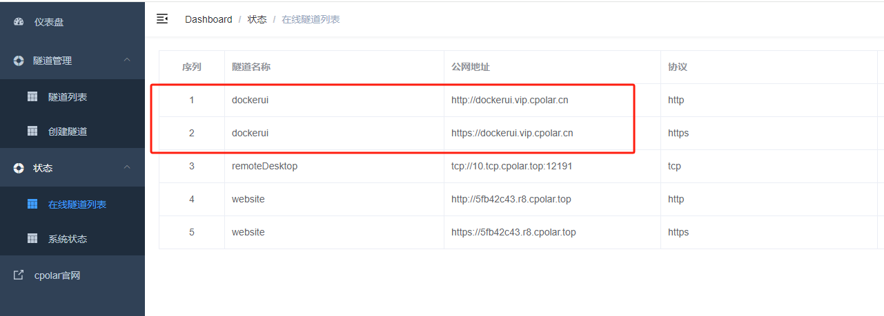 DockerUI如何部署结合内网穿透实现公网环境管理本地docker容器