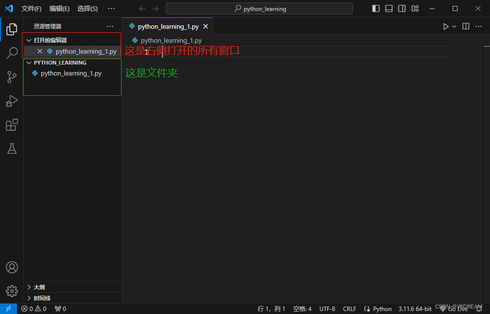 「Python入门」vscode创建/运行python文件教程