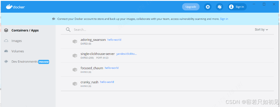 环境搭建-Windows系统搭建Docker