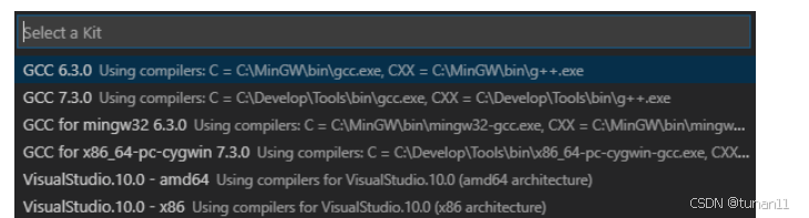 vscode的配置cmake遇到的问题