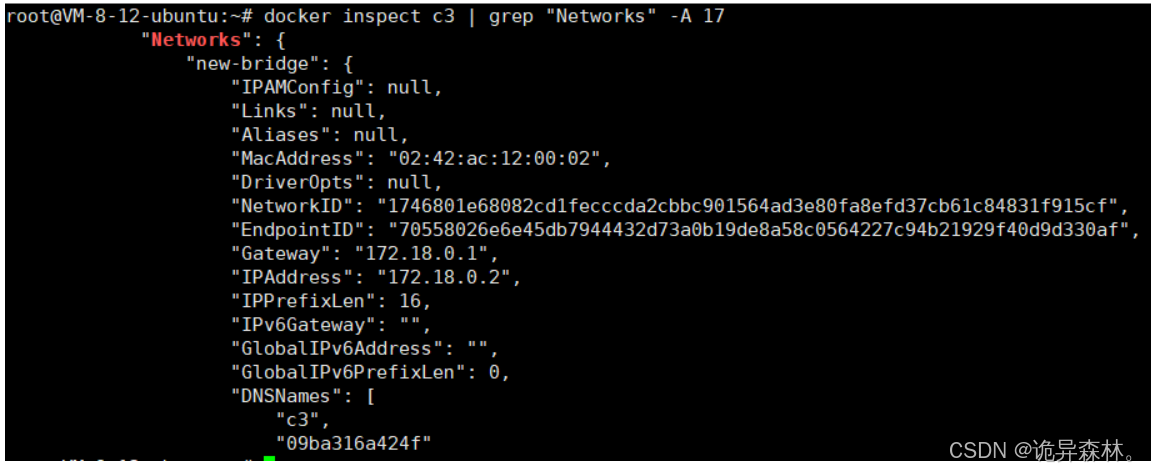 Docker--Docker Network（网络）