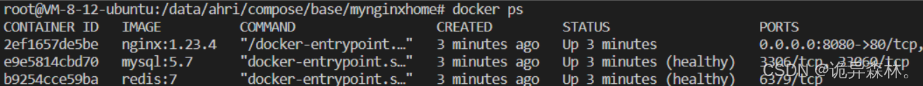 Docker--Docker Compose(容器编排）