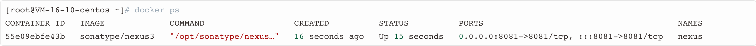使用 Docker 安装 Maven 私服 Nexus3