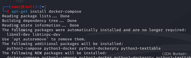 kali安装docker以及利用docker-compose运行vulhub靶场（全网最全最详细！）
