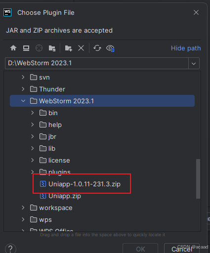 webstorm开发uniapp（从安装到项目运行）