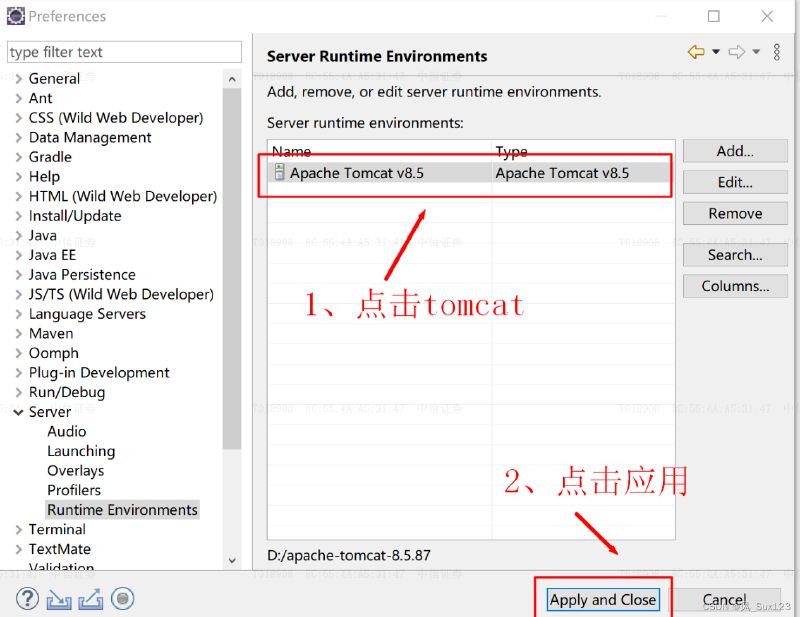 10.Eclipse配置Tomcat详细教程、如何使用Eclipse+tomcat创建并运行web项目