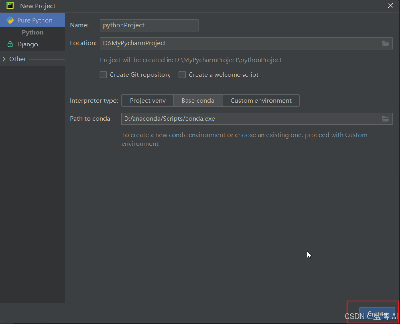 超详细的pycharm+anaconda搭建python虚拟环境