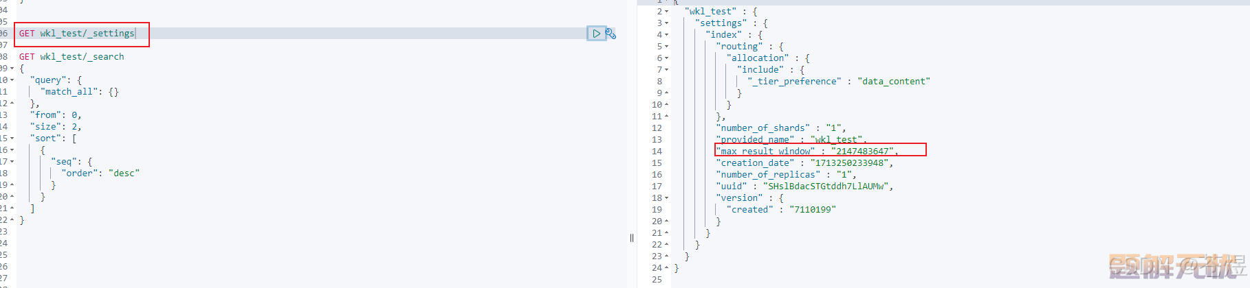 elasticsearch 查询超10000的解决方案