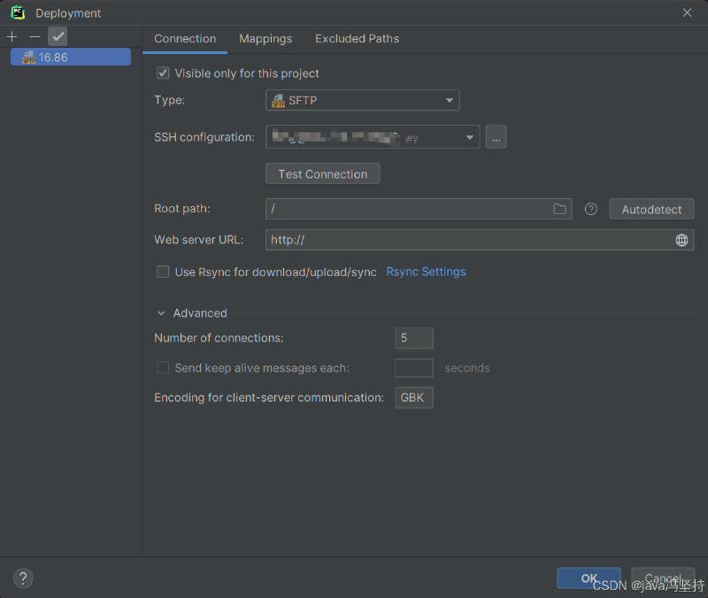 IDE之pycharm：专业版本连接远程服务器代码，并配置远程python环境解释器（亲测OK）。