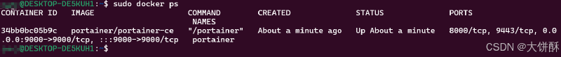 Ubuntu上安装 Docker及可视化管理工具