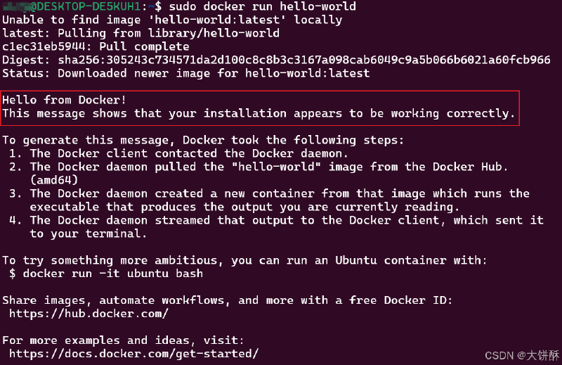 Ubuntu上安装 Docker及可视化管理工具