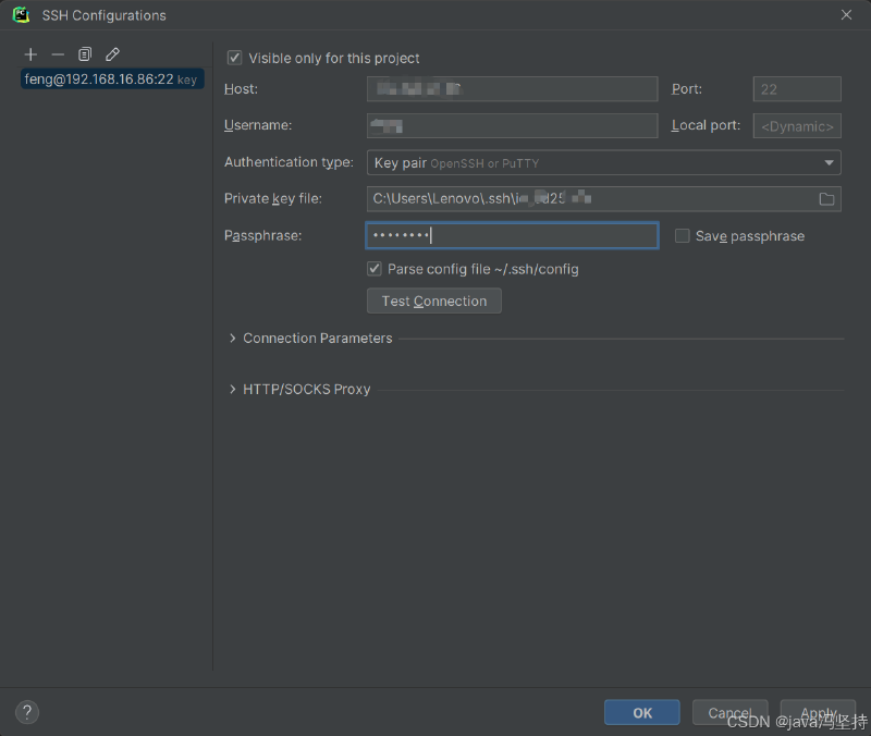 IDE之pycharm：专业版本连接远程服务器代码，并配置远程python环境解释器（亲测OK）。