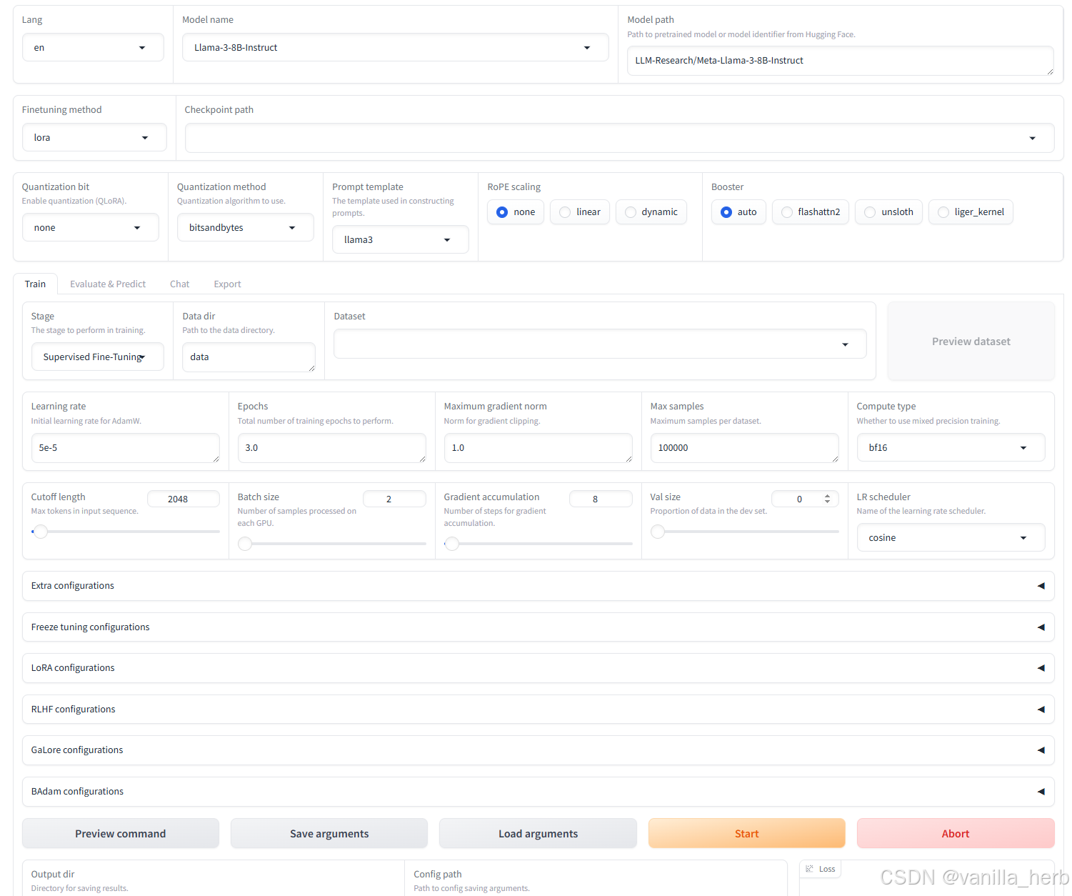 LLaMa-Factory部署及llamafactory-cli webui命令无法打开ui界面问题解决记录