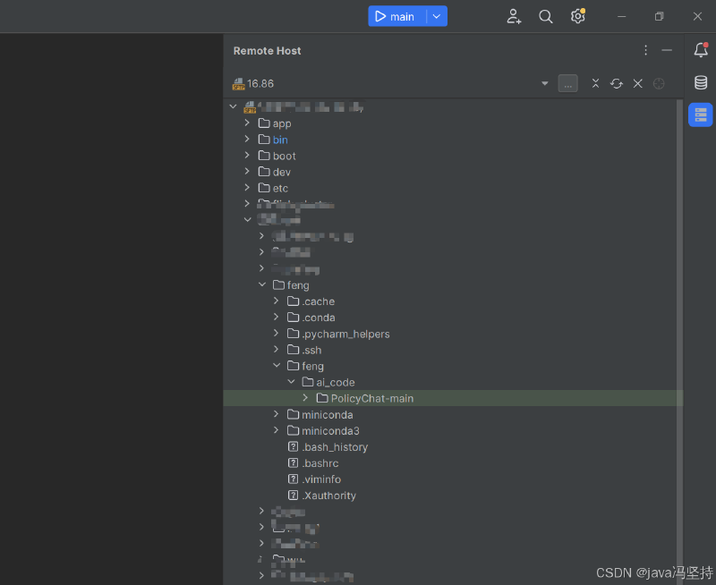 IDE之pycharm：专业版本连接远程服务器代码，并配置远程python环境解释器（亲测OK）。