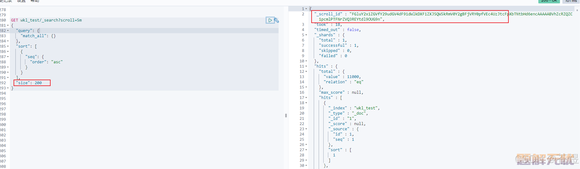 elasticsearch 查询超10000的解决方案