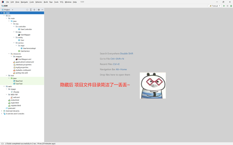 【使用IDEA创建SSM项目】