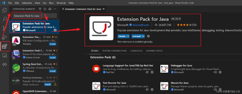 【小沐学Java】VSCode搭建Java开发环境