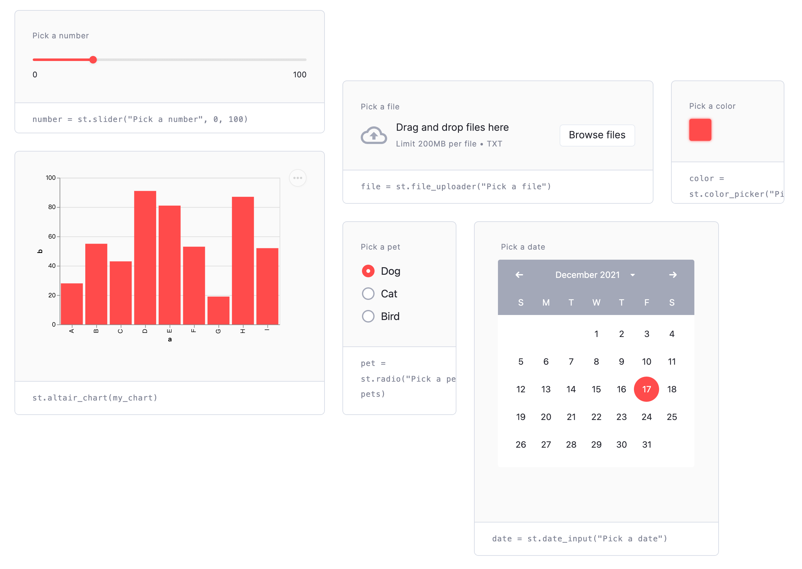 Python 可视化 web 神器：websim 、streamlit、Gradio、dash、nicegui；低代码 Python Web 框架：PyWebIO