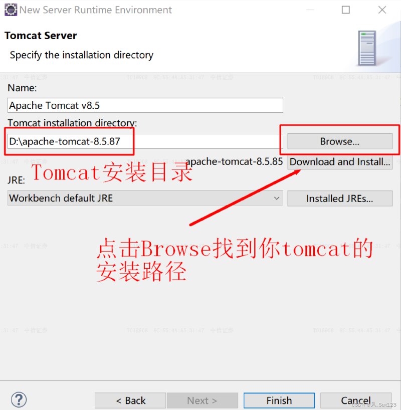 10.Eclipse配置Tomcat详细教程、如何使用Eclipse+tomcat创建并运行web项目