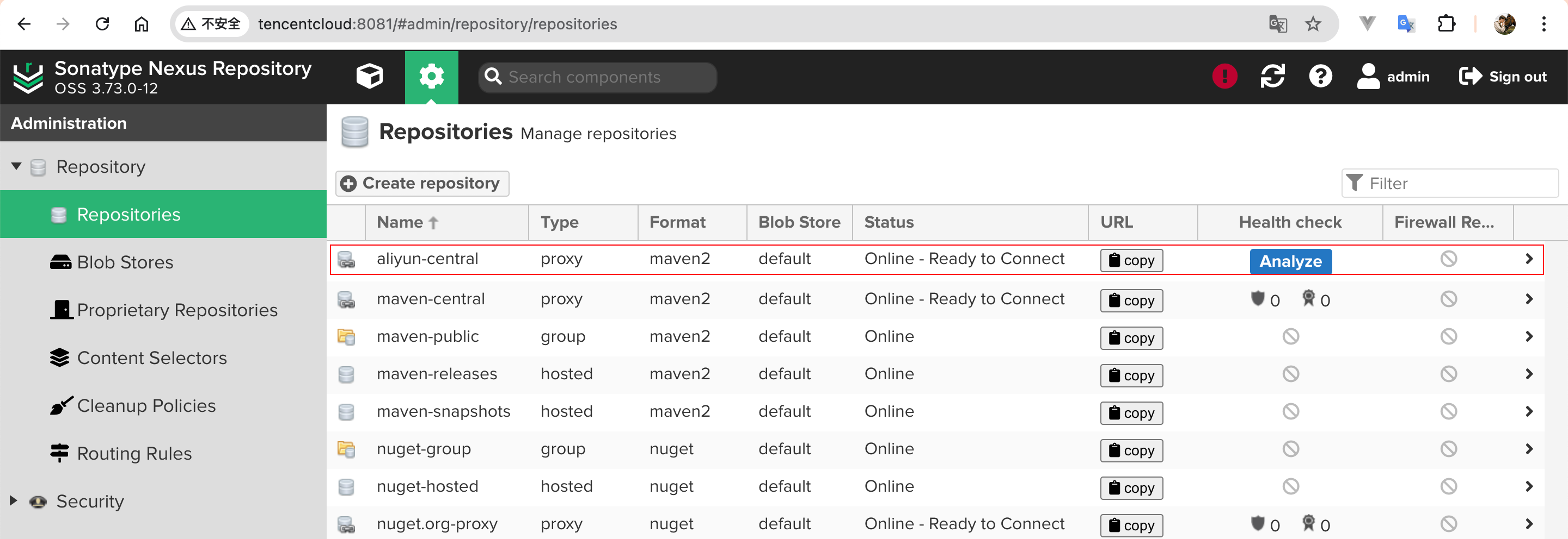 使用 Docker 安装 Maven 私服 Nexus3