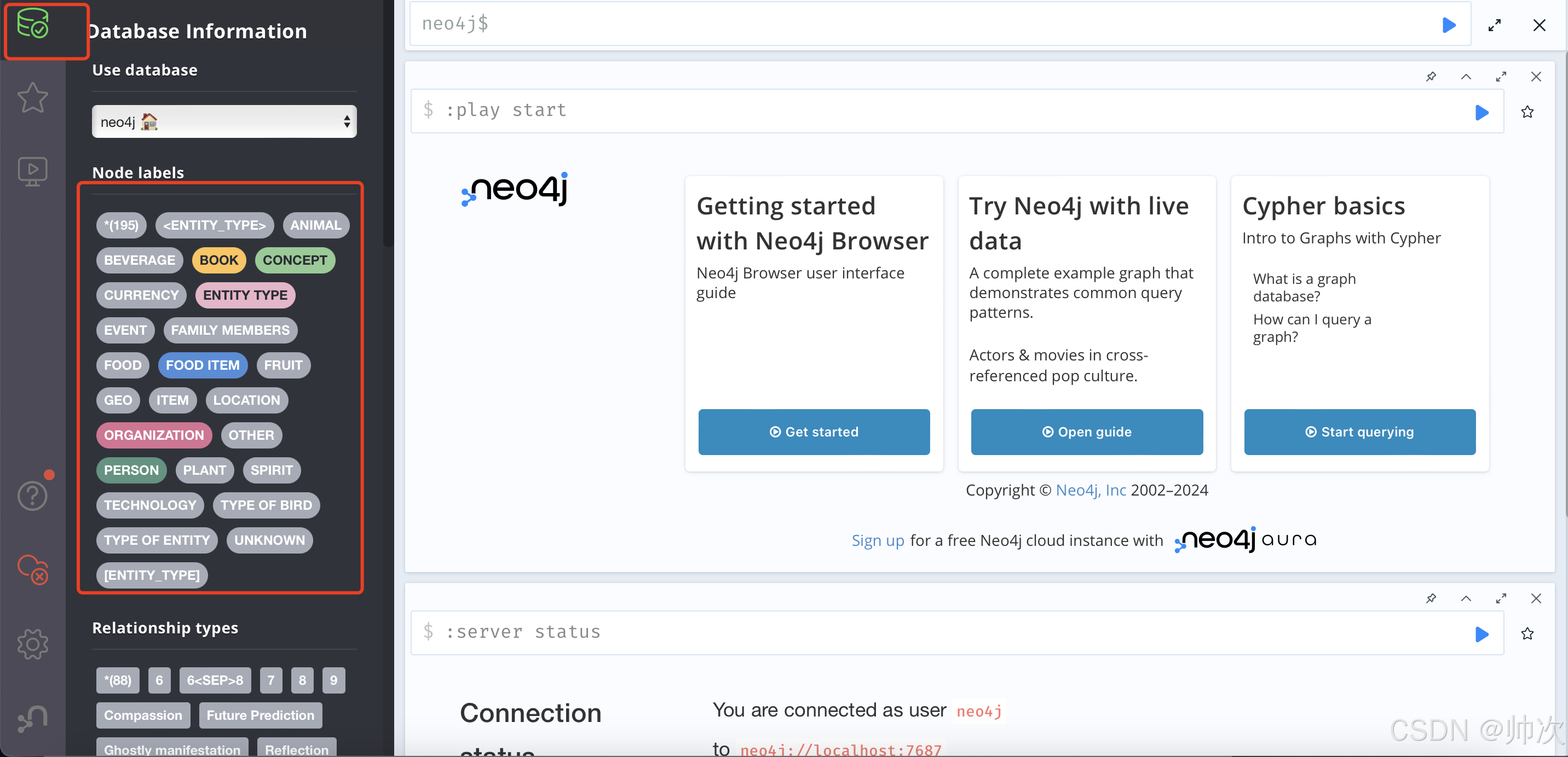 Neo4j 图数据库安装与操作指南(以mac为例)